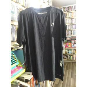 NEW HEAD MENS DARK BLUE small hypertek dri fit ACTIVE T SHIRT BAG141